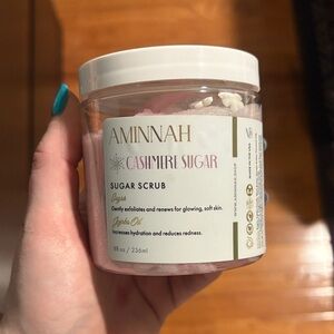 Aminnah Cashmere Sugar Pink Sugar Scrub — Exfoliating Bath & Body